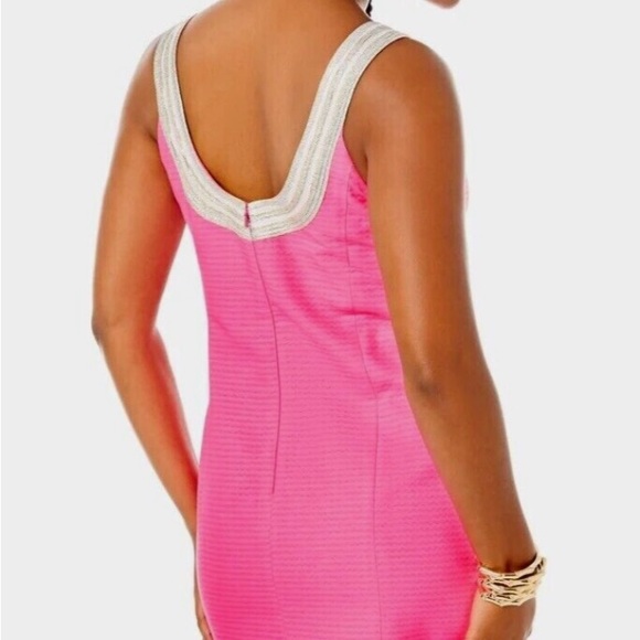 Lilly Pulitzer Size 16 NWT Valli Shift Dress Aura Pink - Picture 3 of 5